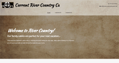 Desktop Screenshot of currentrivercountrycabins.com