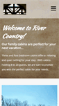 Mobile Screenshot of currentrivercountrycabins.com